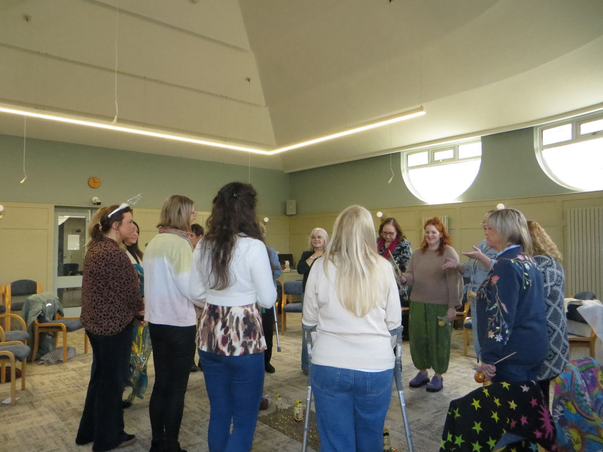 Group retreat participants