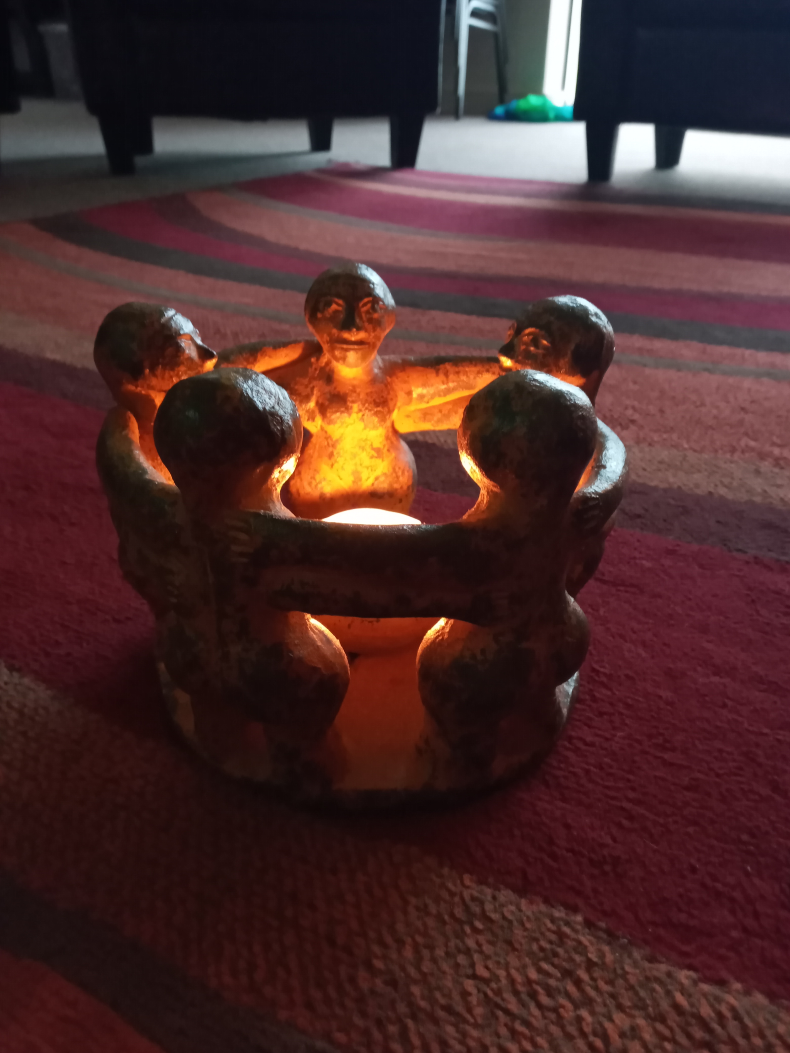 Candle circle used for group process